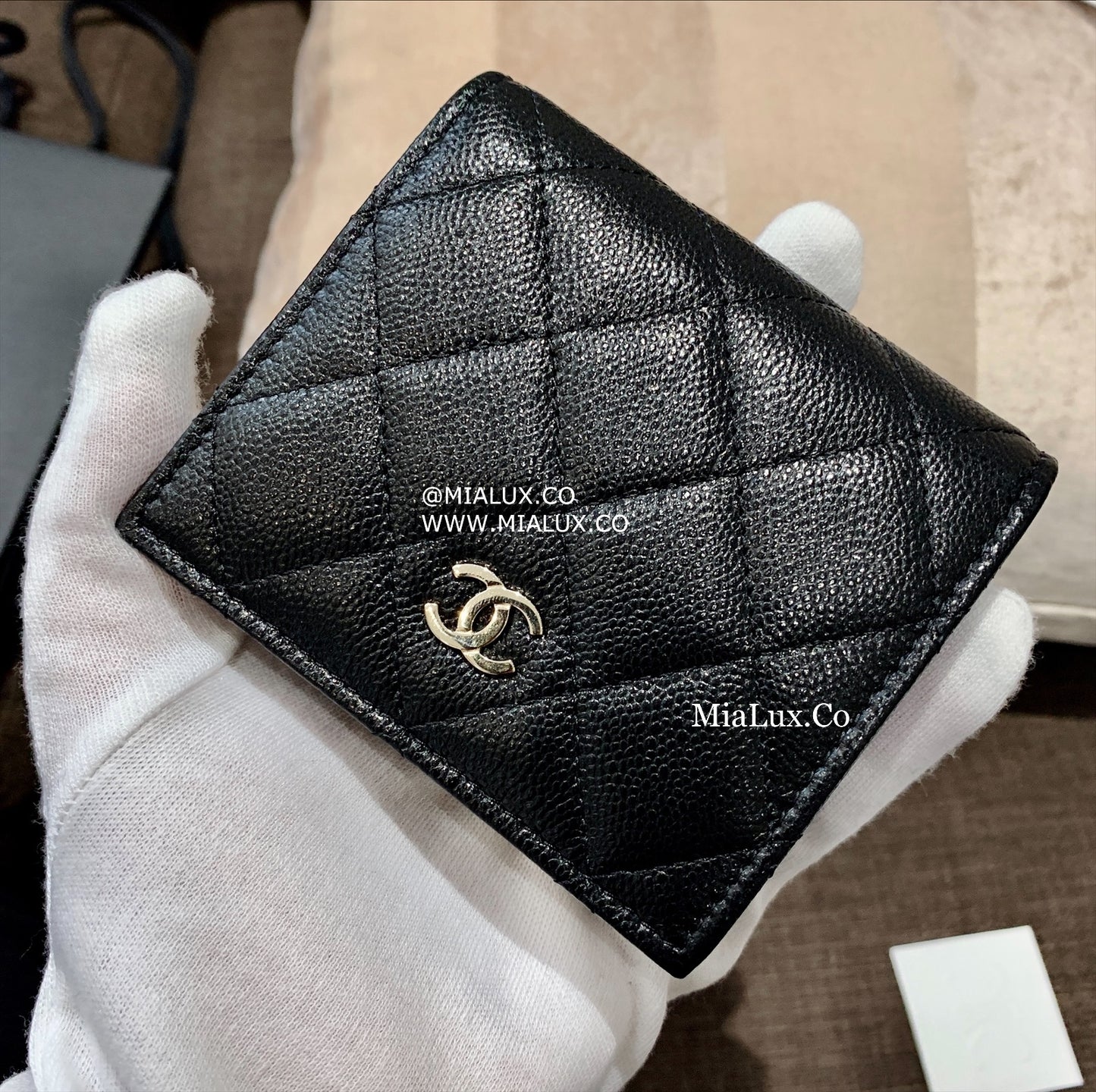 CHANEL▪️CF BI-FOLD 雙開短夾 -