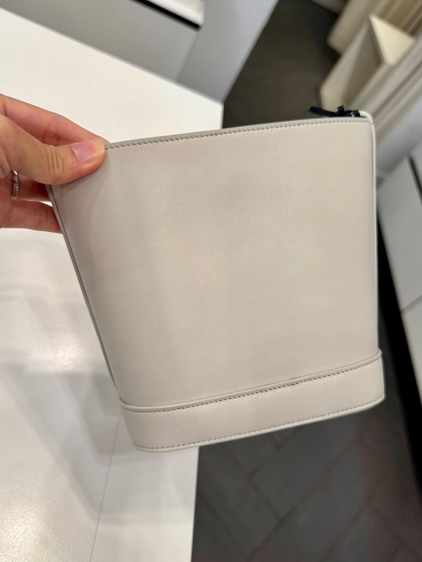 @Celine Outlet Cuir Bucket Mini 迷你凱旋門水桶包