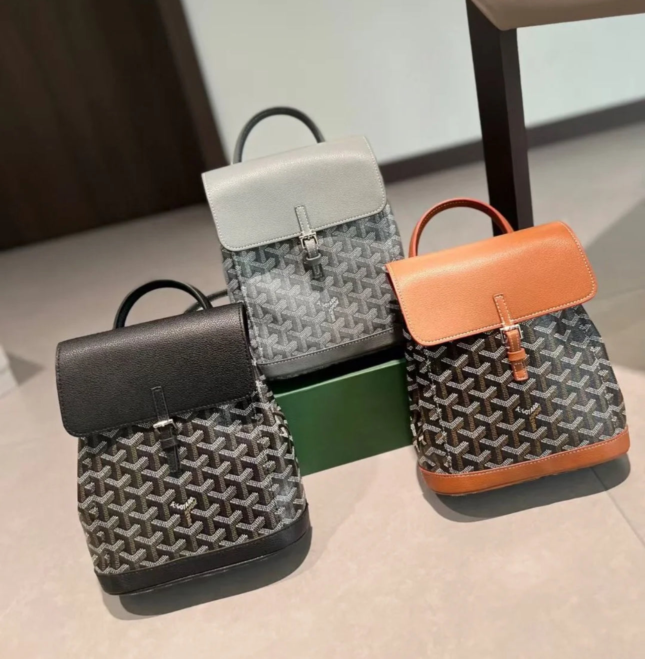 🇪🇺Goyard Alpin Mini 經典雙肩背包 🉐103000 歐元連線特價