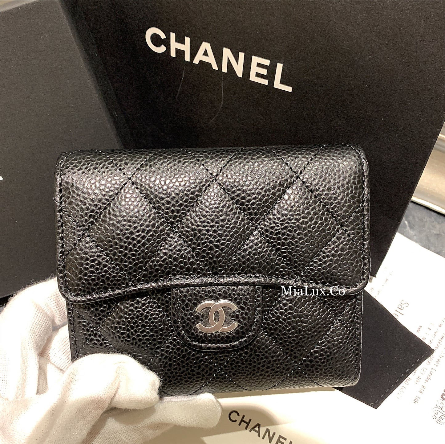 CHANEL▪️CF 三折短夾/850 🉐36800 🏷️