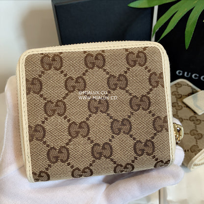 @Gucci Canvas 織布短夾/440P200 🔔限時折🉐11000