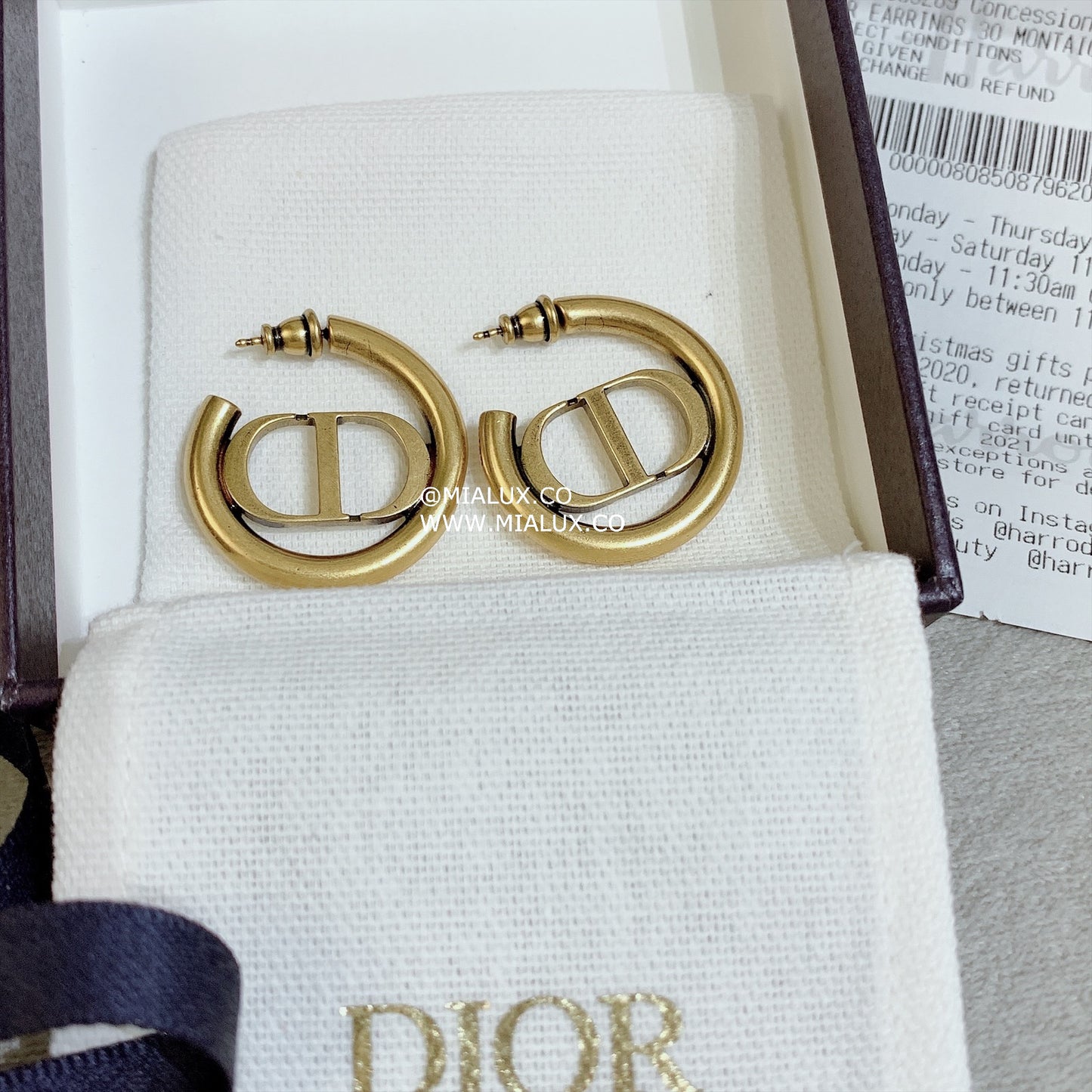 Dior 30 Montaigne 蒙田耳環/350E390 🉐14650🇪🇺