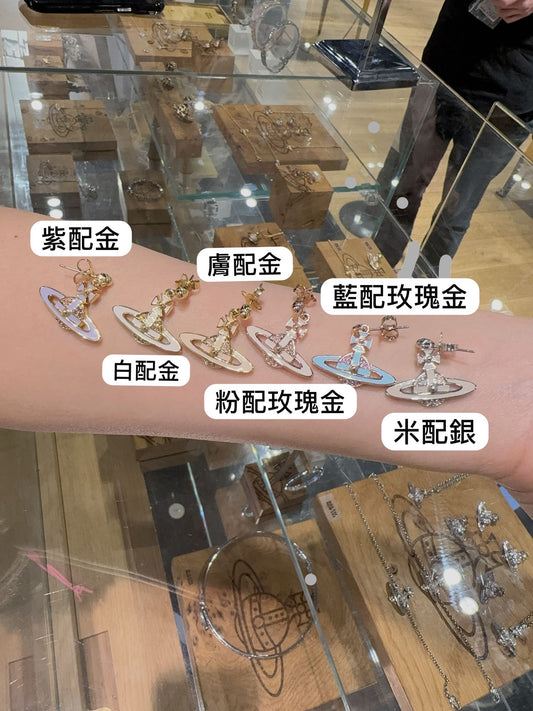 @VW Earrings 土星耳環/120P80 🔔限時折🉐4400