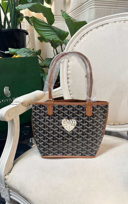 *現貨*Goyard Anjou Mini Tote w Heart 限量愛心雙面包  P88000 /T130000