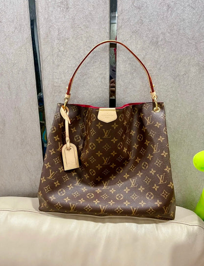 LV Graceful PM 老花hobo包/1330 ✨🉐55530