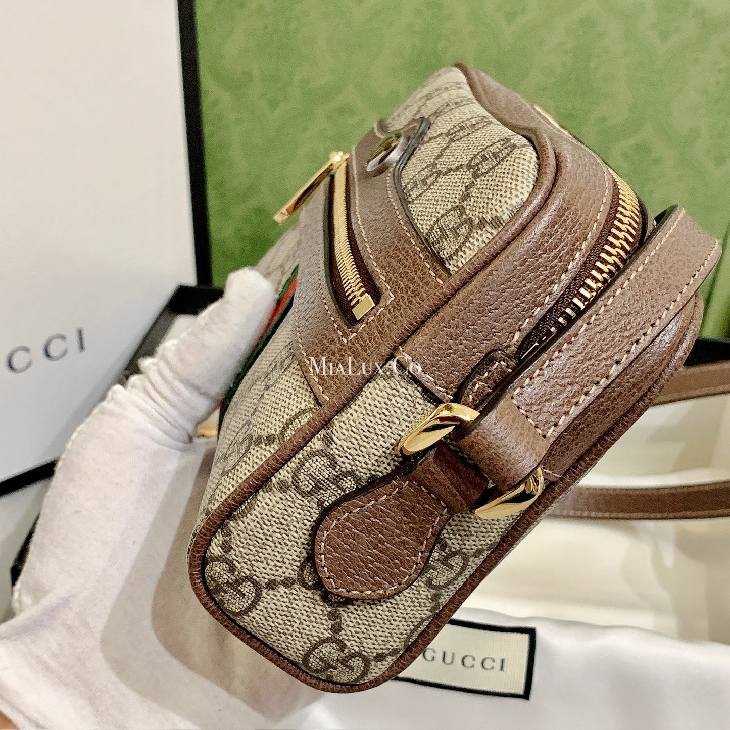 Gucci Ophidia GG Supreme Canvas Mini Bag - 517350 *£795