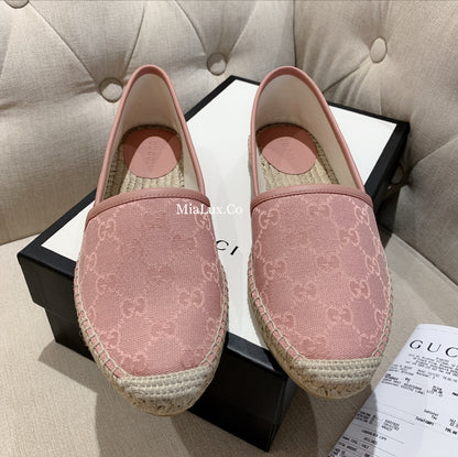 @Gucci Espadrille Shoes 女款老花漁夫鞋/435P220 🔔限時折🉐11000