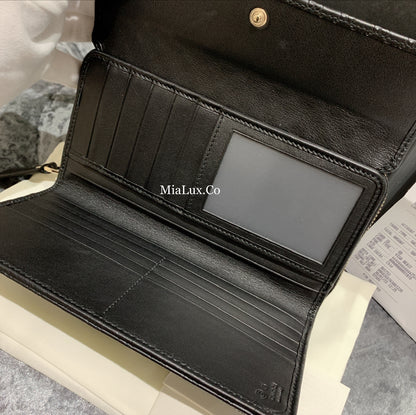 @Gucci▪️Embossed Flap Wallet 壓紋半翻蓋拉鍊長夾/P270 🔔限時折🉐13150