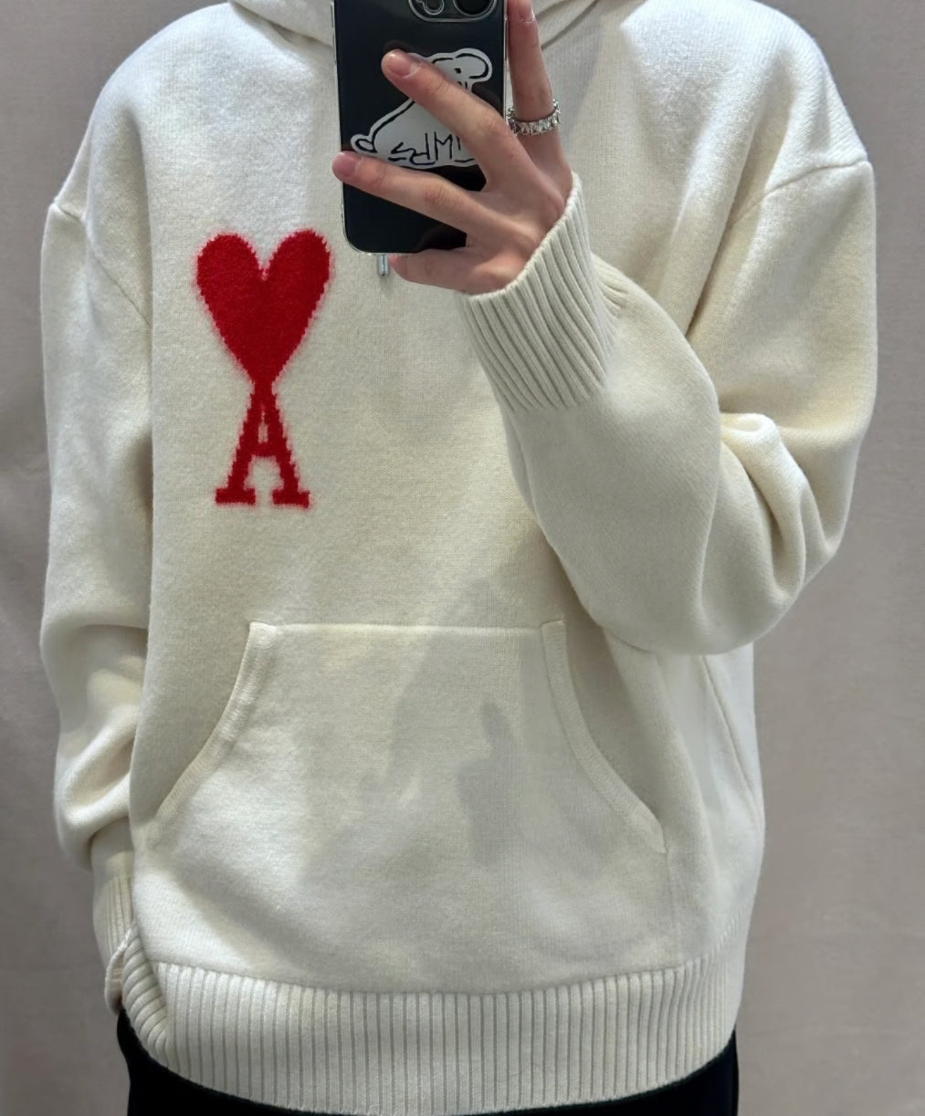 @Ami Hoodie 愛心帽T/395P271 🔔限時折🉐13000