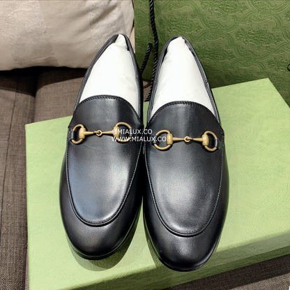 Gucci Leather Horsebit Loafer Black 經典馬銜牛皮樂福鞋 *£675 *€730