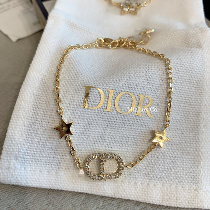 Dior Clair D Lune 經典CD星星雙手鏈/520E550 🉐20250🇪🇺