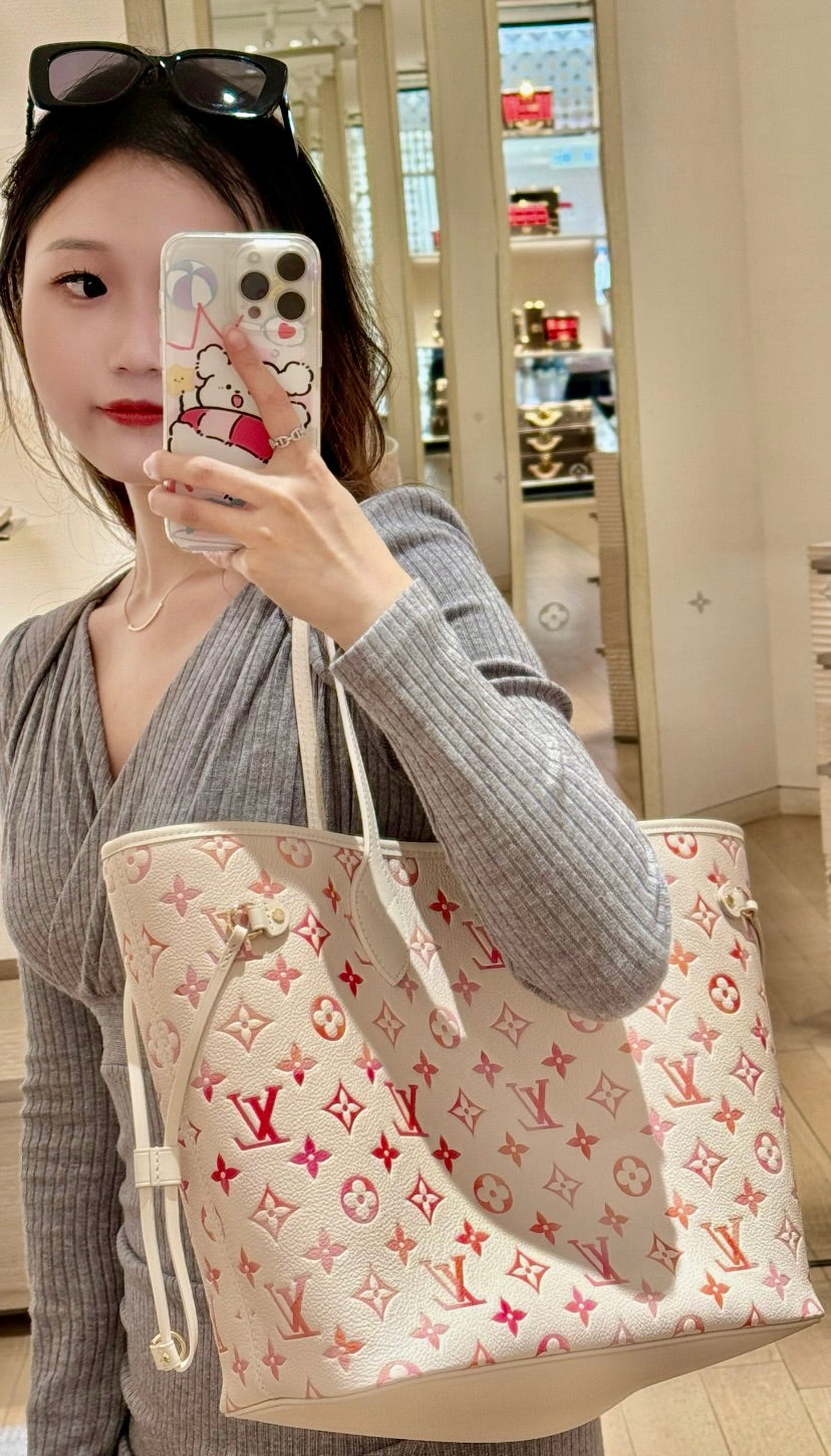 LV Neverfull MM 大款托特包/2130 ✨🉐86200