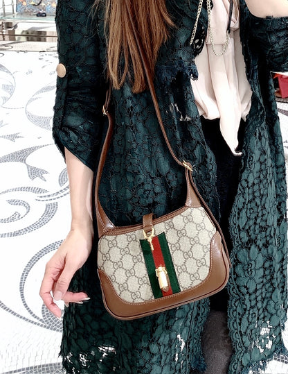 Gucci JACKIE 1961 MINI SHOULDER BAG 迷你賈姬老花包 *£1,610