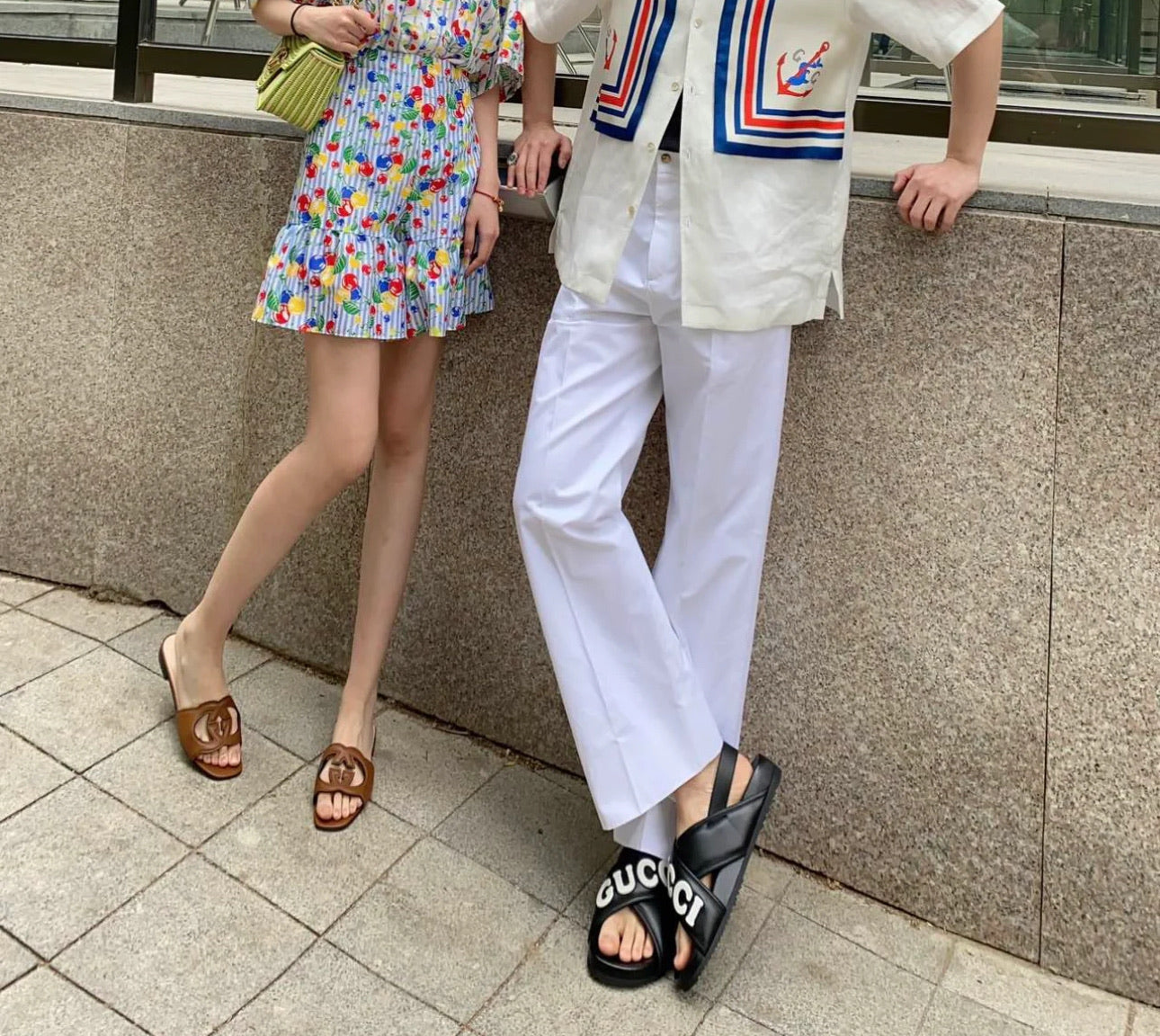 @Gucci Sideline 涼鞋/785P395 🔔限時折🉐18780