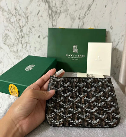 🇪🇺Goyard Senat Pouch PM 一字拉鍊手拿錢包 🉐25500 歐元連線特價