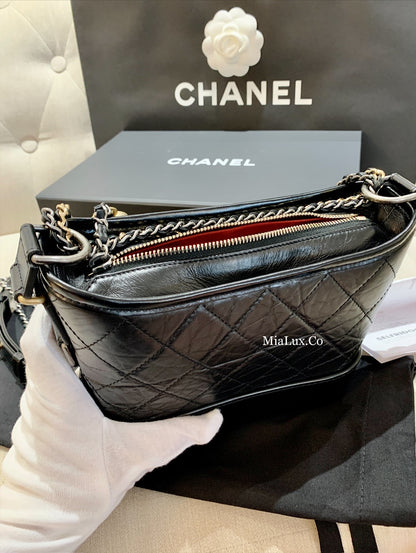 CHANEL▶︎| SMALL GABRIELLE HOBO 小款流浪包 A91810 -