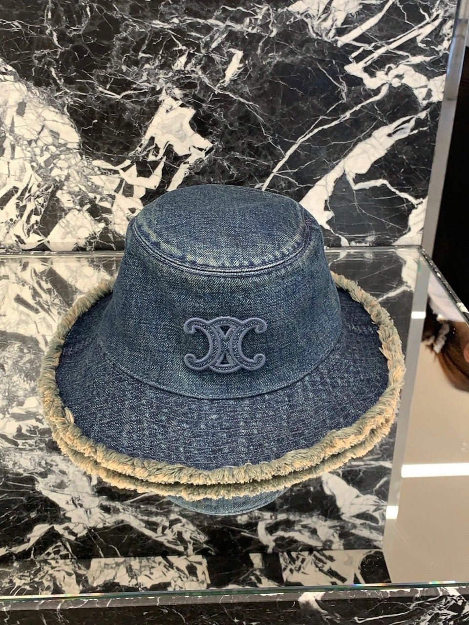 Celine Triomphe Denim Bucket Hat 水洗牛仔漁夫帽/490E550 🉐20250🇪🇺