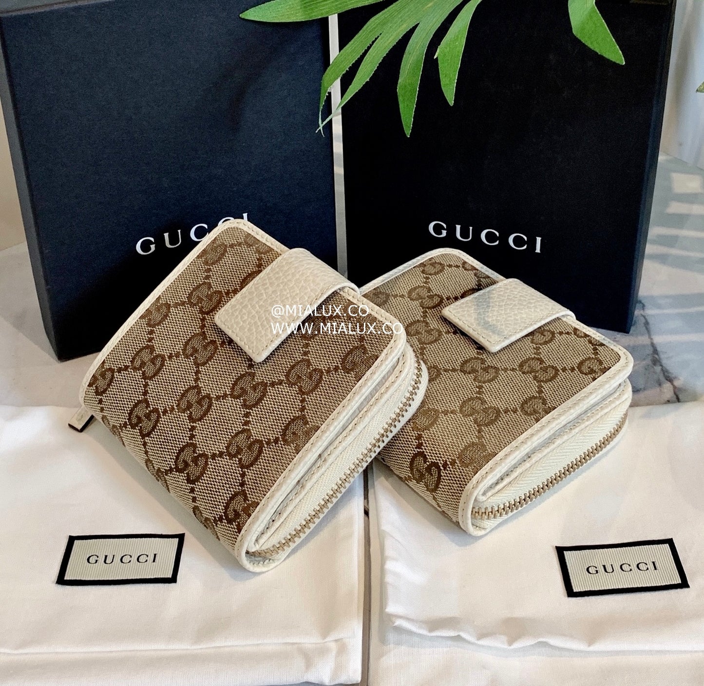 @Gucci Canvas 織布短夾/440P200 🔔限時折🉐11000