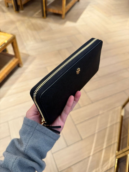 @Tory Burch Emerson 小金LOGO拉鍊長夾/305P199 🔥折上七折🉐7770