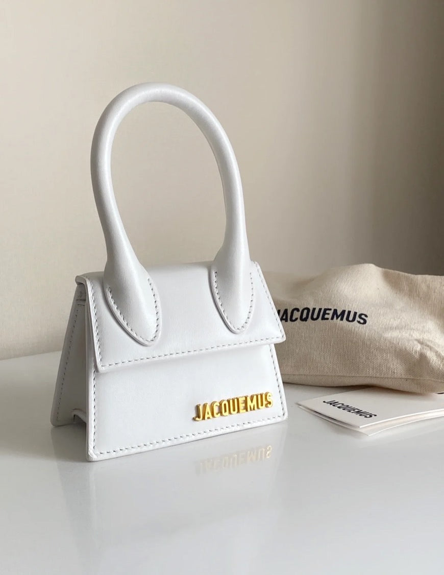 Jacquemus Chiquito Mini 手提包 白色/520/CF300+㊙️折扣🉐15800💰🏷️