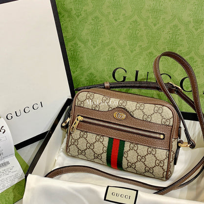 Gucci Ophidia GG Supreme Canvas Mini Bag - 517350 *£795