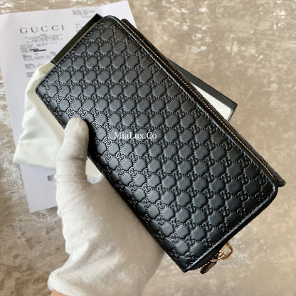 @Gucci▪️Embossed Flap Wallet 壓紋半翻蓋拉鍊長夾/P270 🔔限時折🉐13150