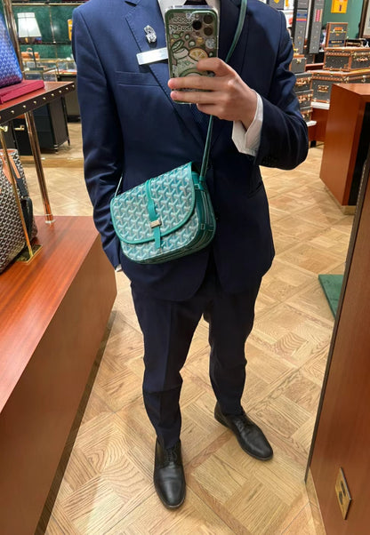 Goyard▪️Belvedere PM 馬鞍郵差包/2020 🉐88500🏷️