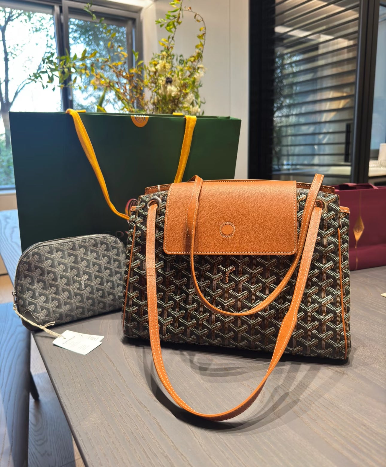 Goyard▪️Rouette Souple 新款餃子包/1840 🉐83800🏷️