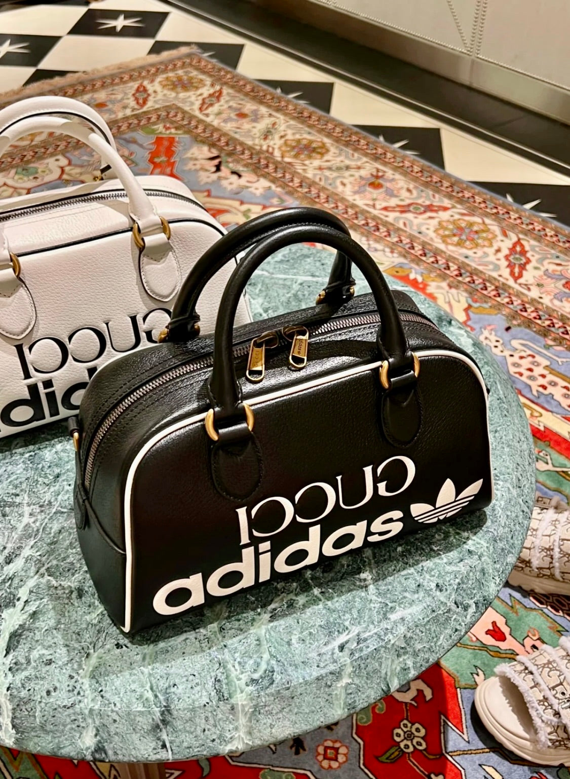 @GuccixAdidas▪️Duffle Bag 聯名手提包/2200P1540 🔔限時折🉐70300