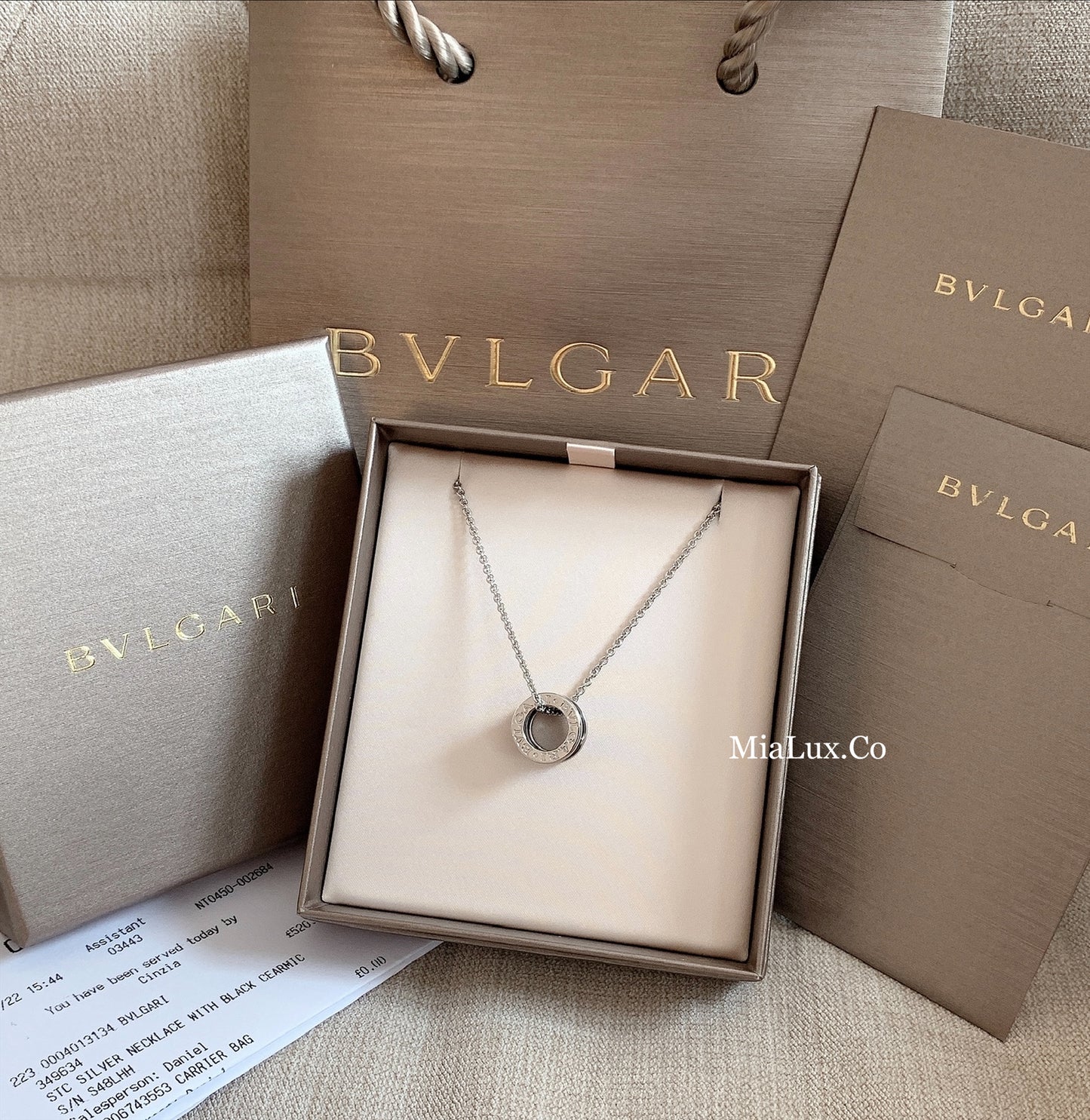 Bvlgari▪️SAVE CHILDREN NECKLACE 拯救兒童銀項鍊/570