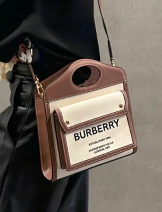 Burberry Pocket M 中款口袋包/F1290 ㊙️折扣🉐52600💰