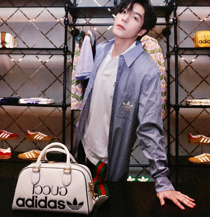 @GuccixAdidas▪️Duffle Bag 聯名手提包/2200P1540 🔔限時折🉐70300