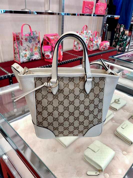 @Gucci▪️Tote Bag 老花織布手提肩背包/P625 🔔限時折🉐29130