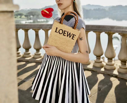 Loewe Raffia Tote Mini A5拉菲草托特包/875 🉐36000