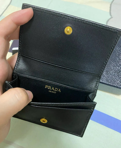 @Prada Card 三角標水波防刮卡夾包🔔限時折🉐11800