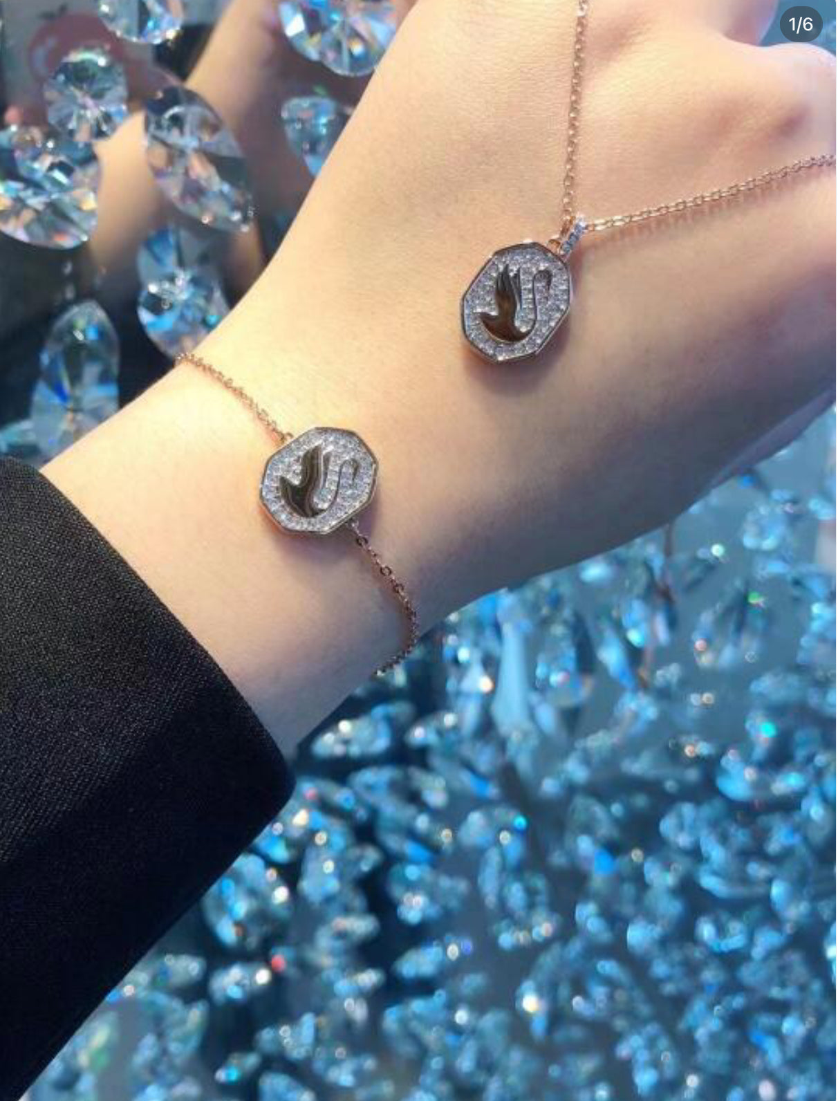 @Swarovski Bracelet 水晶手鍊/P34 🔔限時折🉐3030