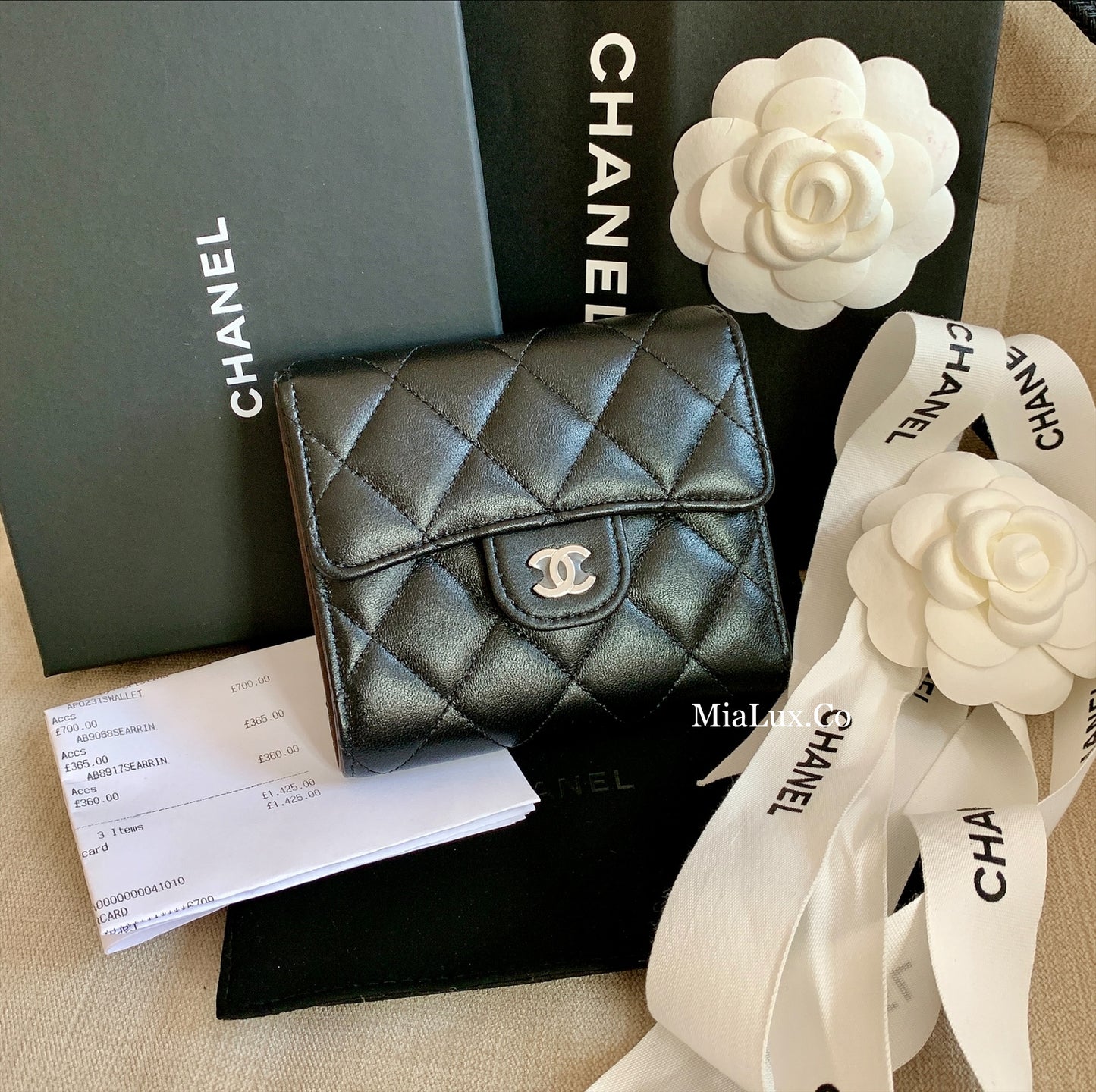 CHANEL▪️CF 三折短夾/850 🉐36800 🏷️