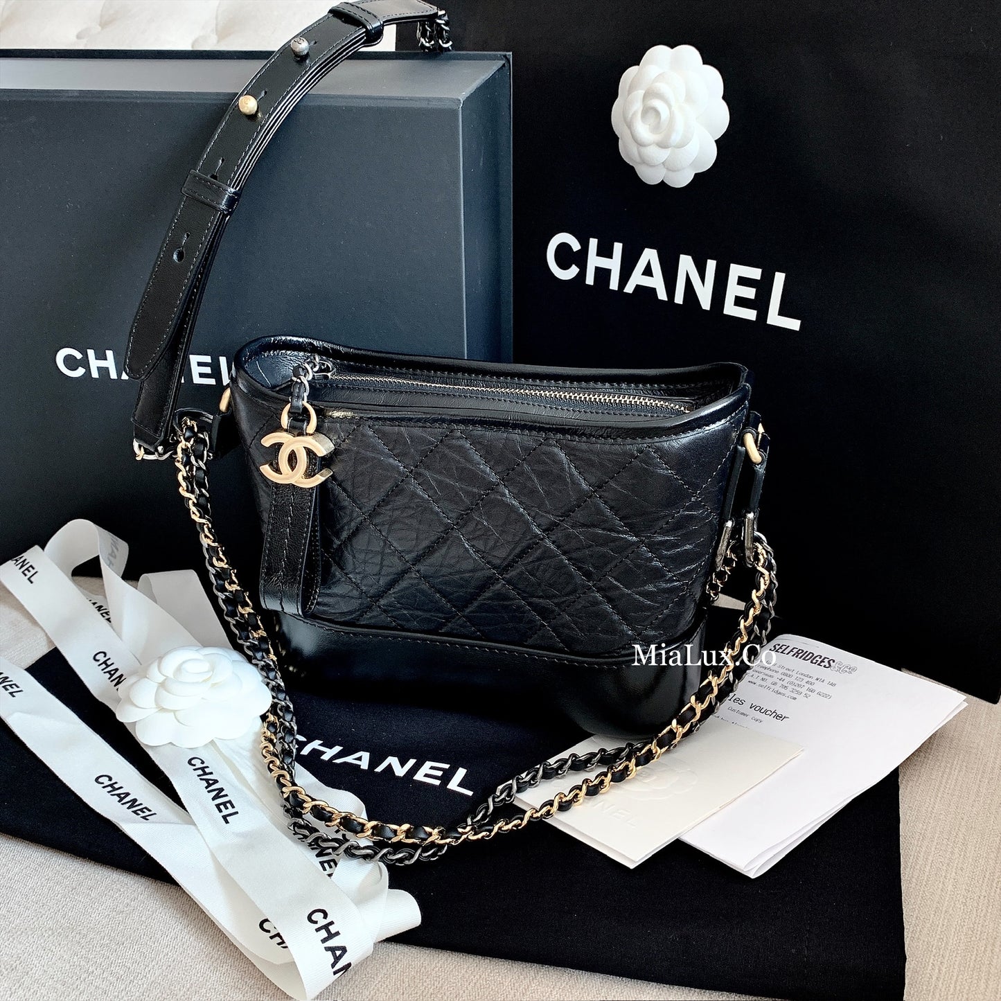 CHANEL▶︎| SMALL GABRIELLE HOBO 小款流浪包 A91810 -