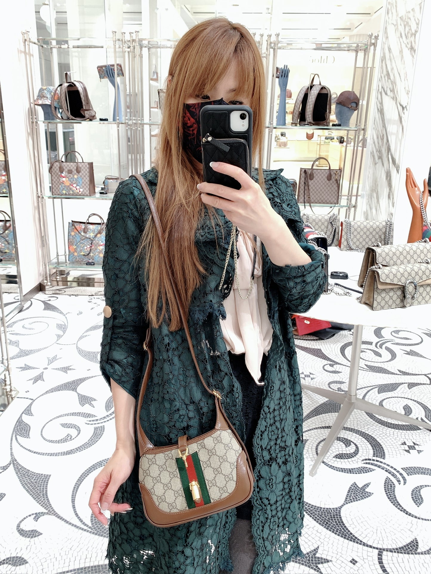 Gucci JACKIE 1961 MINI SHOULDER BAG 迷你賈姬老花包 *£1,610