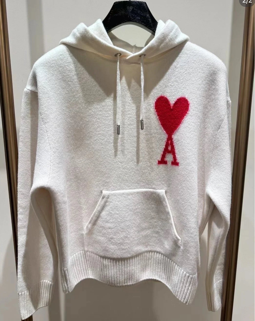 @Ami Hoodie 愛心帽T/395P271 🔔限時折🉐13000