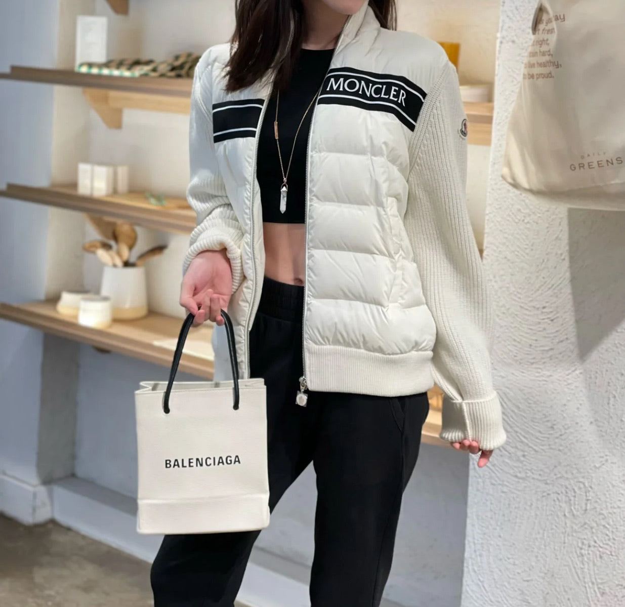 @Balenciaga巴黎世家 Square 方形購物包-白/1190P775 🔔限時折🉐35680