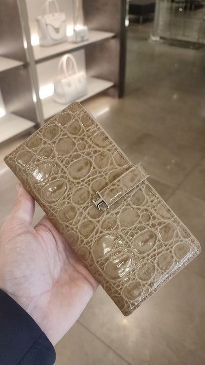 @Tod’s Long Wallet 鱷魚壓紋長夾/480P171 🔔限時折🉐8500