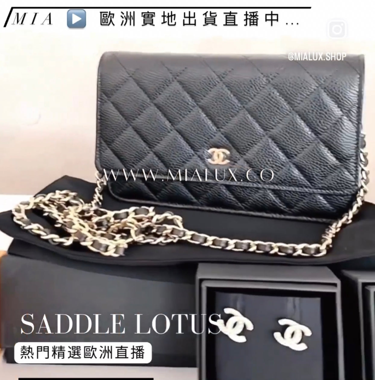 CHANEL▪️CF WOC 翻蓋WOC鏈包/2810