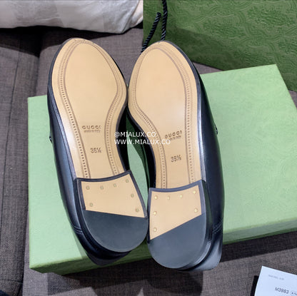 Gucci Leather Horsebit Loafer Black 經典馬銜牛皮樂福鞋 *£675 *€730