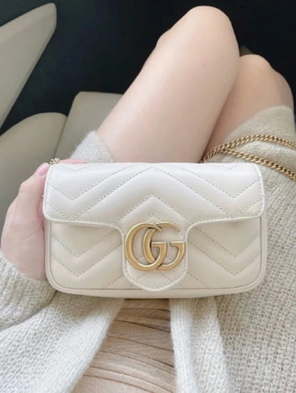 Gucci▪️GG Marmont Super Mini 超迷你翻蓋包/985 🉐40400