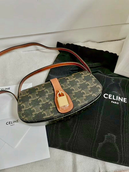 Celine▪️Tabou 老花鎖頭腋下包/1050E1100 🉐39500🇪🇺