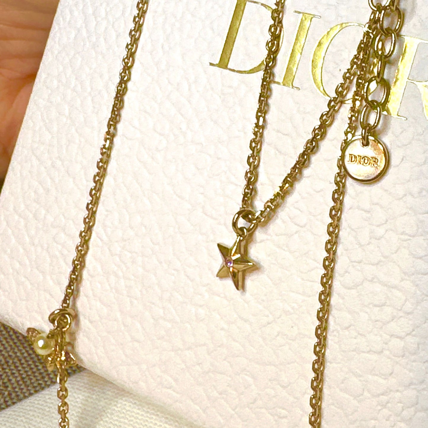 *現貨*@Dior▪️Necklace 雙條小蜜蜂綴飾項鍊 P15000 /T22000