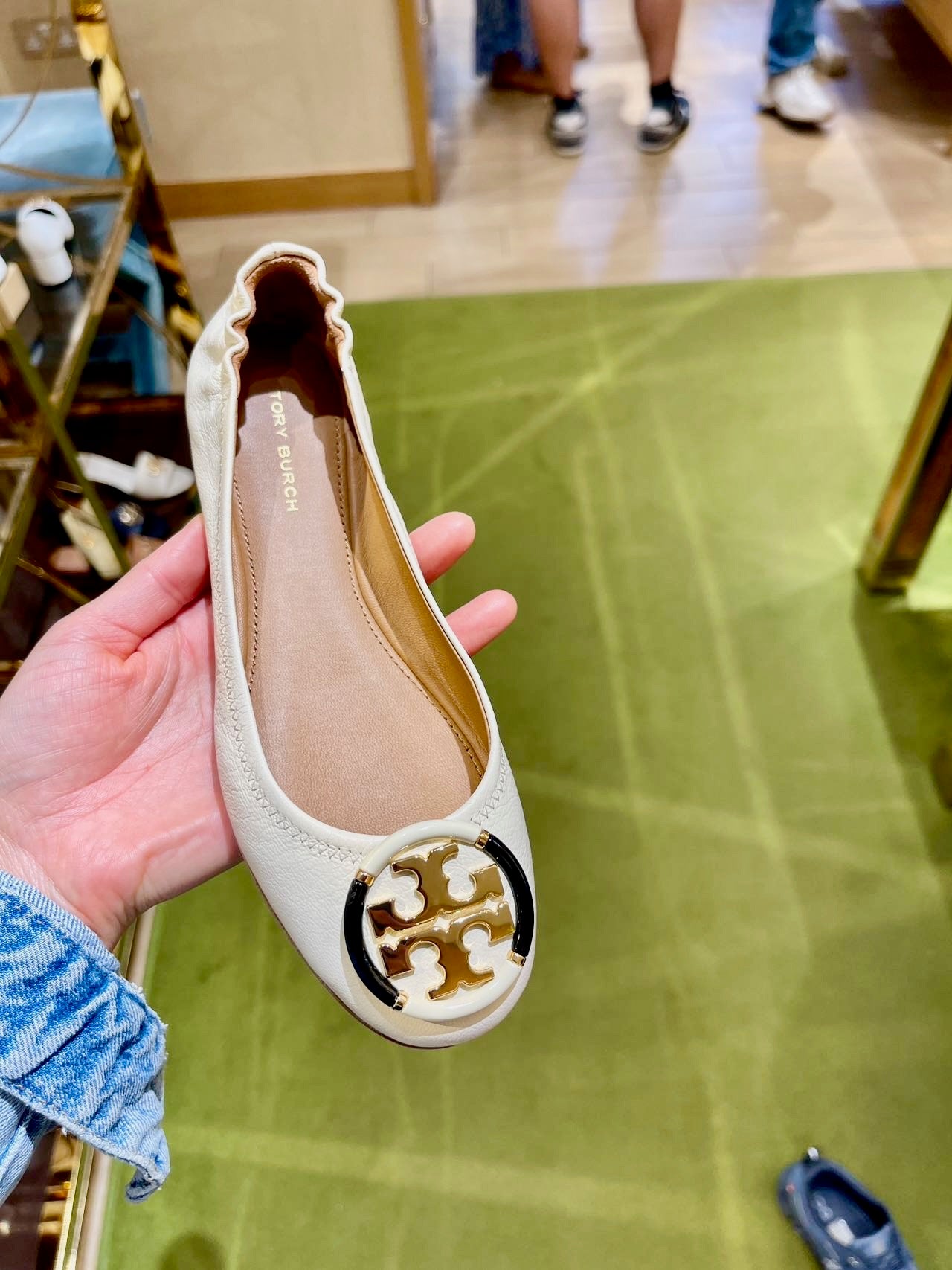 @Tory Burch Multi Logo Ballet 品牌淑女鞋/290P189 🔔限時折🉐9310