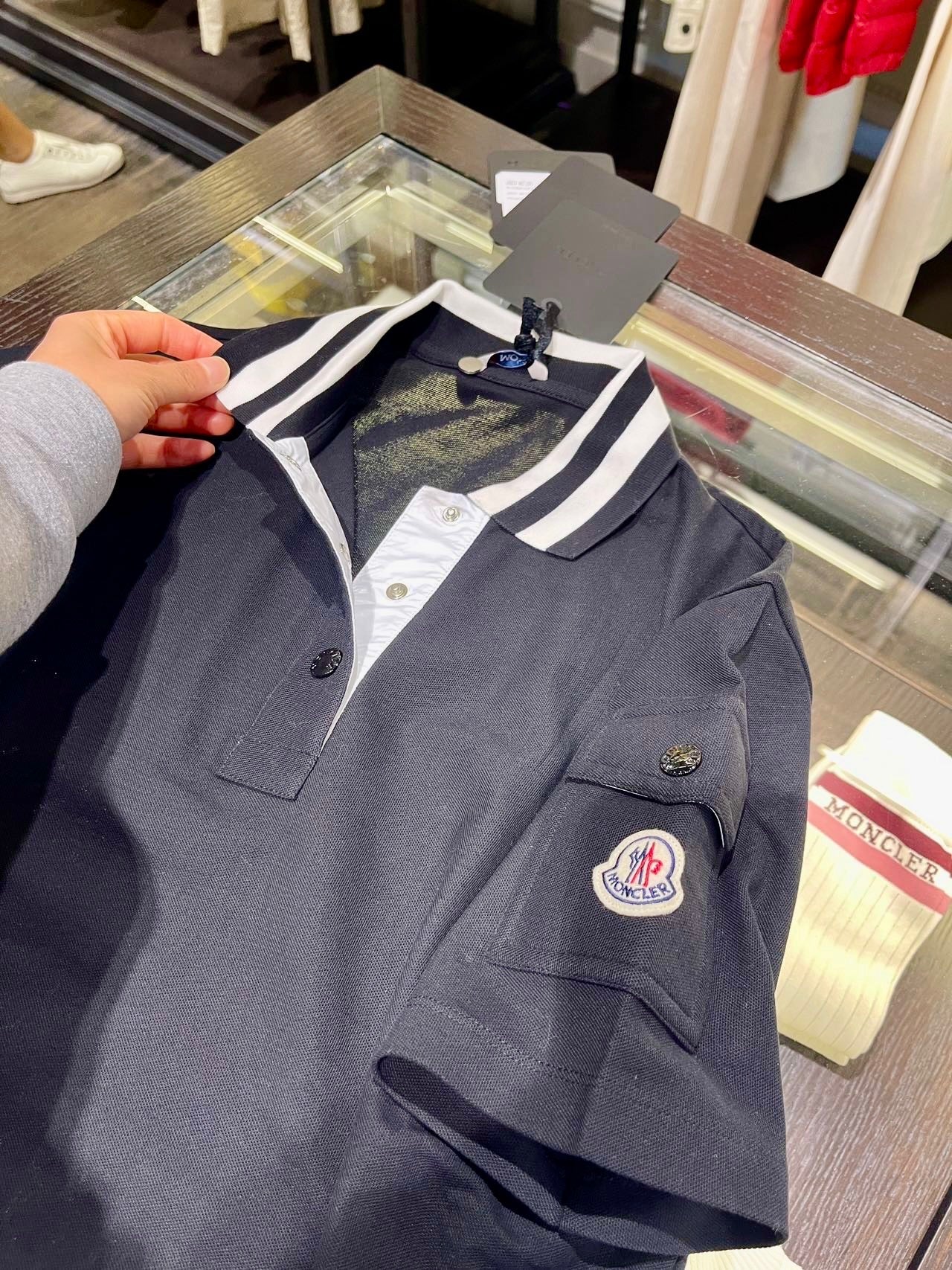 @Moncler Polo 品牌Polo衫/250P168 🔔限時折🉐8360