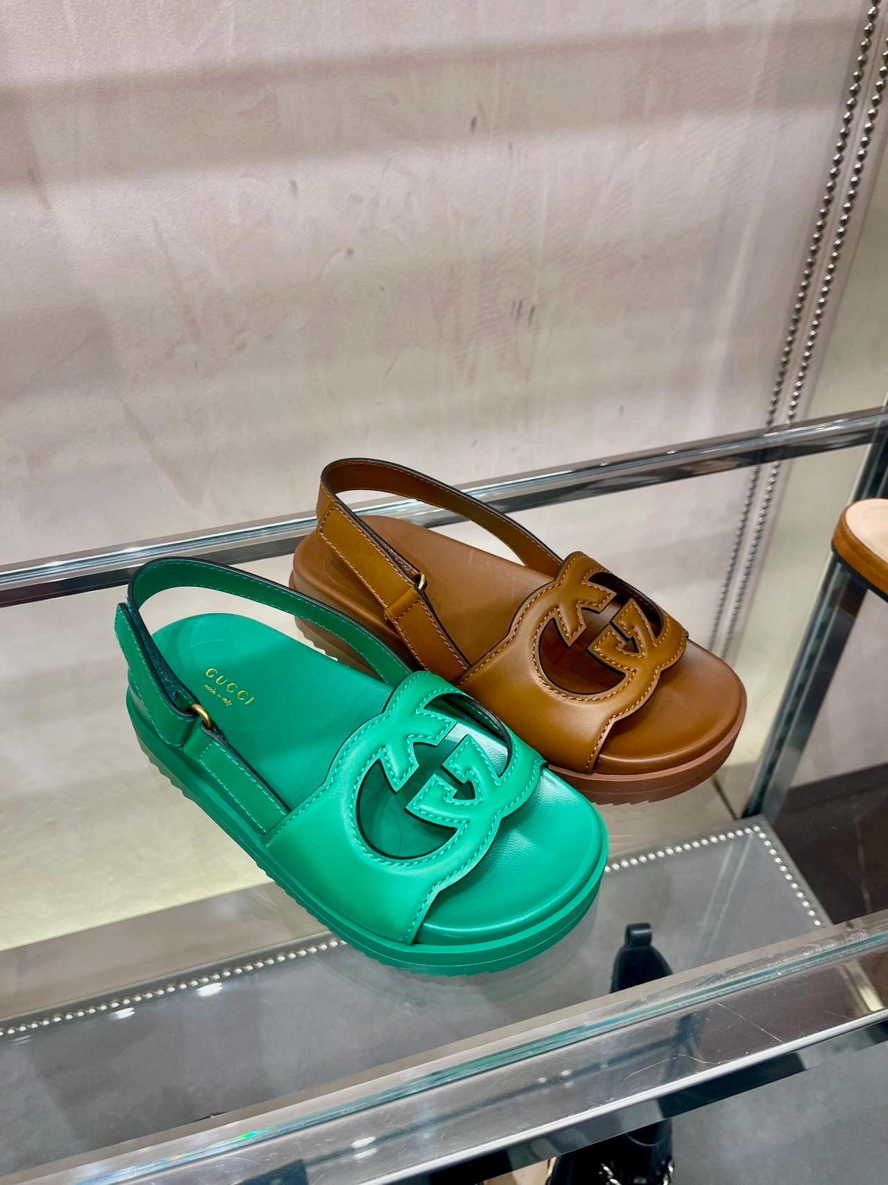 @Gucci Sandals 皮革涼鞋/750P375 🔔限時折🉐17680